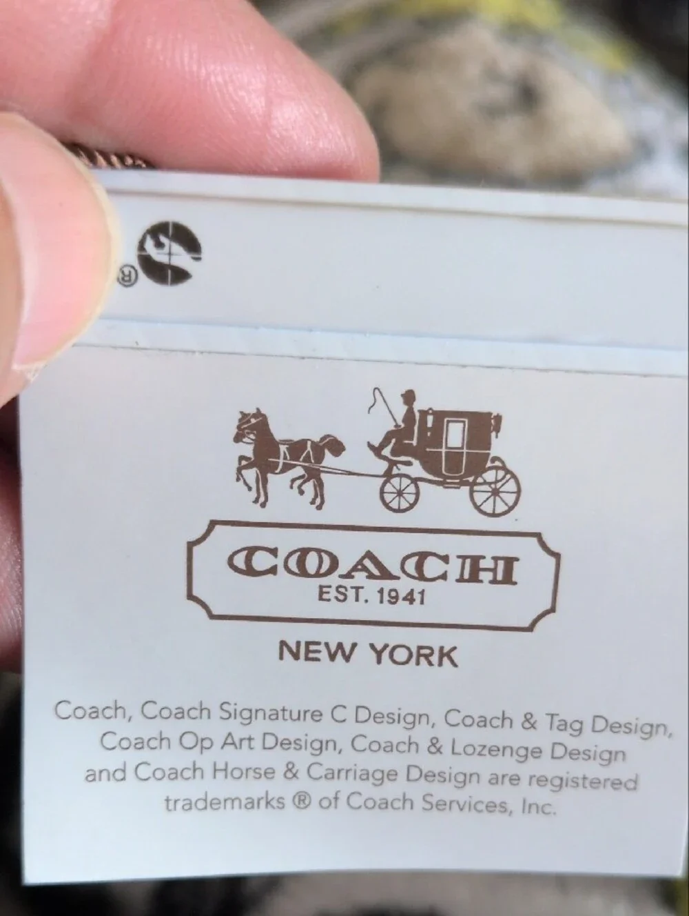 Coach Black and White Circular Print Lightweight Scarf